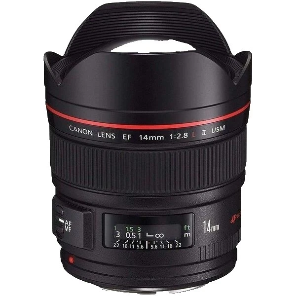 Lentes de Cámara Canon EF 14mm Focal