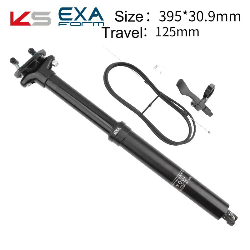 Moutain Bike Adjustable Seatpost Dropper Post 30.9/31.6*395m