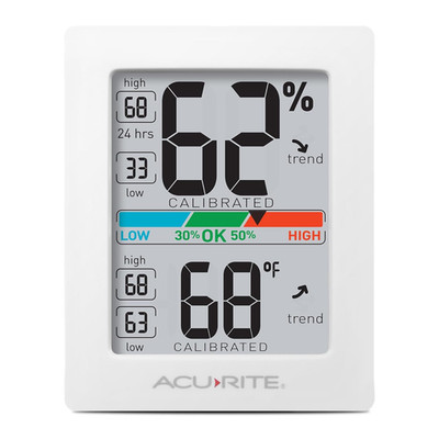 Humidity Meter Hygrometer and Indoor Digital Thermometer with Temperature Gauge