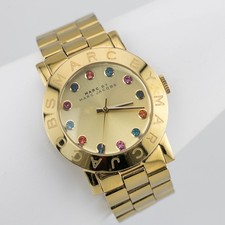 Marc by Marc Jacobs MBM3141 Quartz Analog Women's Watch Sz. 7 1/4" New Battery