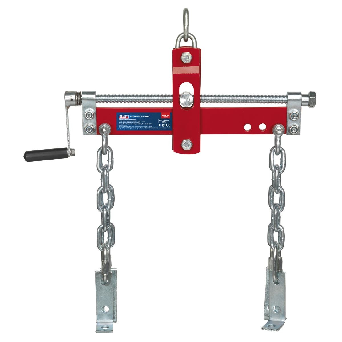 SEALEY ENGINE LEVELLER 680KG CRANE HOIST CHAIN LOAD GARAGE LIFT LOADING BALANCER - Image 13