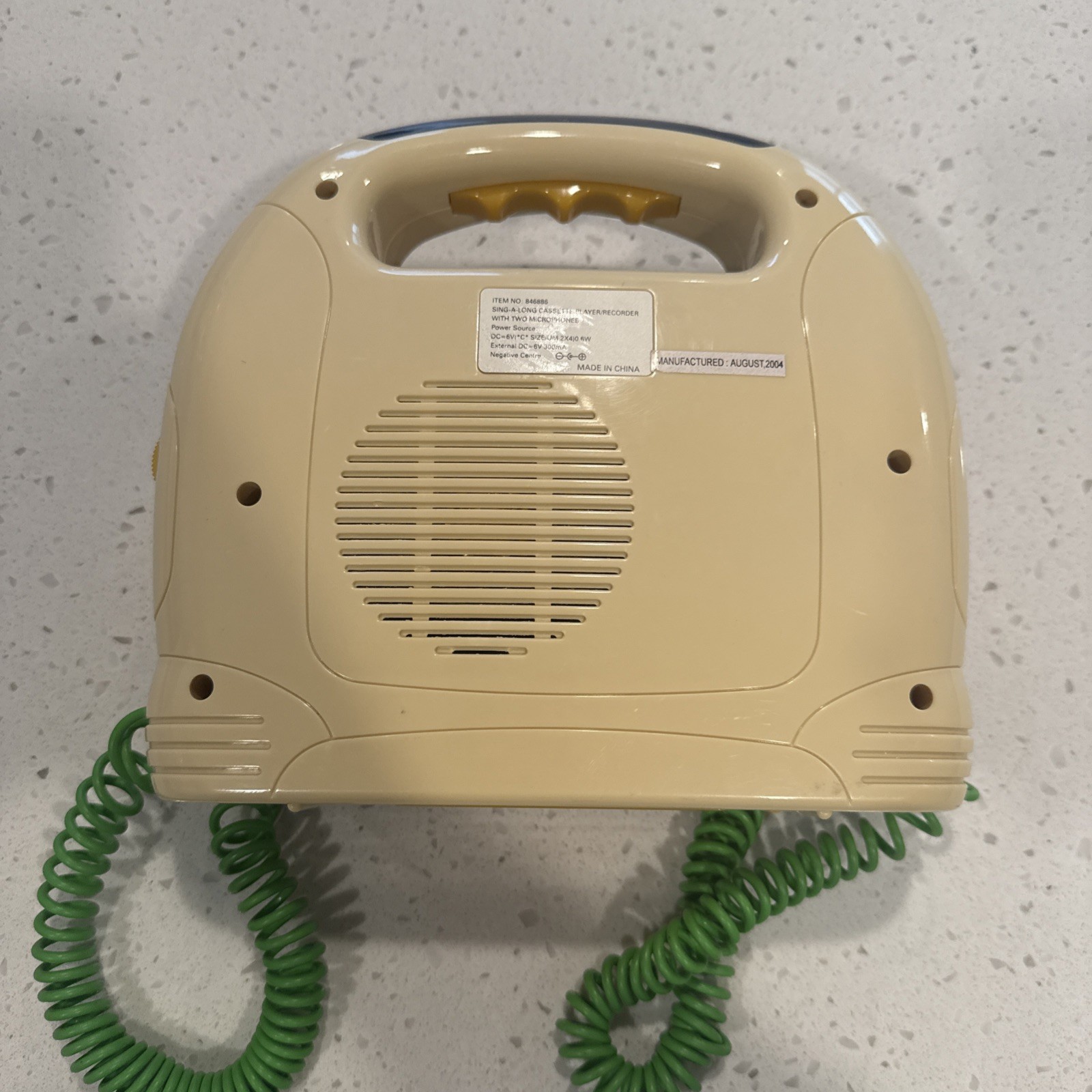 Sing-A-Long Cassette Player/recorder Tested