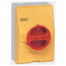 Baco Controls 0172181 32A 4P (N) Disc Sw, Encl, Yel/Red Pad MFGD