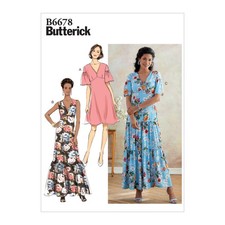 Schnittmuster Sommerkleid Butterick B6678 A5 ...