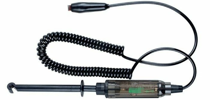 Probador de Circuito DC 6V/12V/24V Prueba Lápiz Luz Gancho Sonda Coche Camión Motocicleta Foto 3 de 4