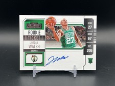 2023-24 Panini Contenders Rookie Ticket Variation JORDAN WALSH RC #141 Celtics