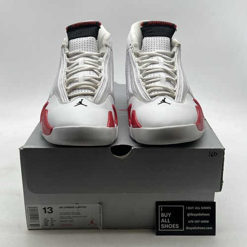 Talla 13 - Air Jordan 14 Retro 2019 Candy Cane (487471-100) - Imagen 2 de 9