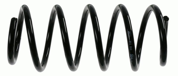 1X Fahrwerksfeder Sachs 998 735 FüR Opel Meriva 12,35Mm GroßRaumlimousine X03-image