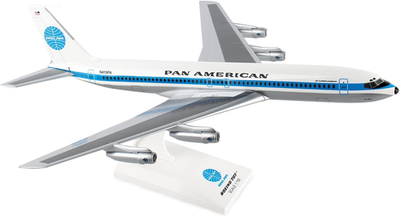 【ブリキ】PAN AM P707PAボーイングモデル 日本製 SKR877 Pan American World Airways 707 1/150 Scale Airplane Model