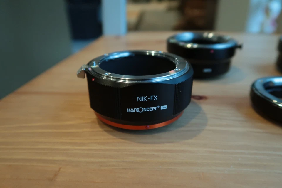 Nikon F, Minolta MD, and Leica M adaptors for Fujifilm XF mount - Image 2 of 4