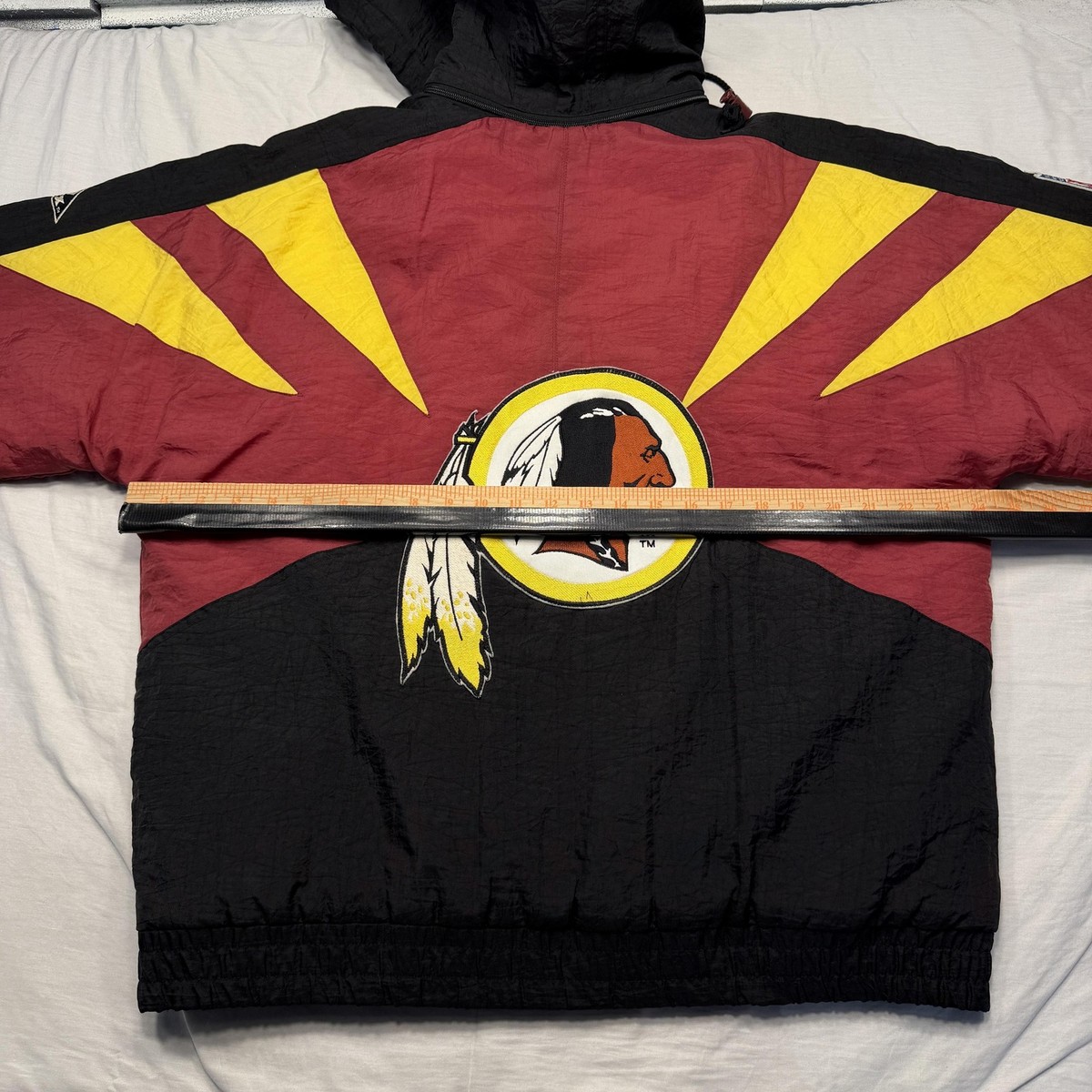 Vintage Washington Redskins Jacket Mens Medium APEX One NFL Puffer