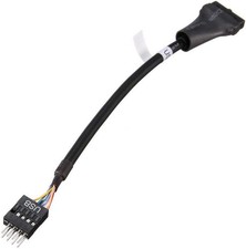 axGear USB 3.0 20-pin Header Female to 2.0 9-pin Male Adapter Converter...