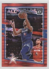 2020-21 Panini Donruss Optic All-Stars Red Pulsar Prizm Ben Simmons #6 11es