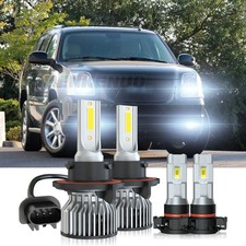 For Gmc Yukon Xl 1500 2007-2014 Super Bright Led Headlights Bulbs Hilo Fog Beam For Gmc Yukon Xl 1500 2007-2014 Super Bright Led Headlights Bulbs Hilo Fog Beam