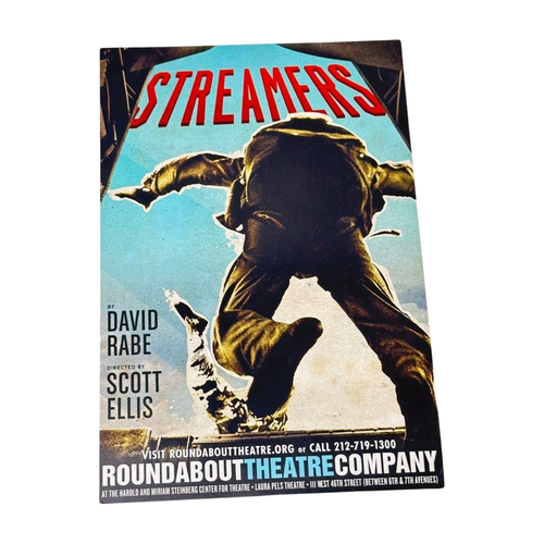 Streamer Roundabout Theater David Rabe Vietnam Play Flyer Ad NYC USA 2008 - Bild 1 von 5
