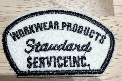 Vintage workwear products standard service Inc. patch