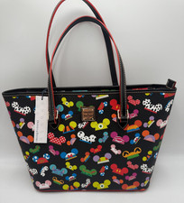 2025 Disney Dooney & Bourke Mickey Ear Hat Characters Tote Bag Purse A NEW