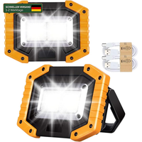 LED Akku Strahler 30W Wiederaufladbar 2000 Lumen Baustrahler FüR Outdoor Einsatz