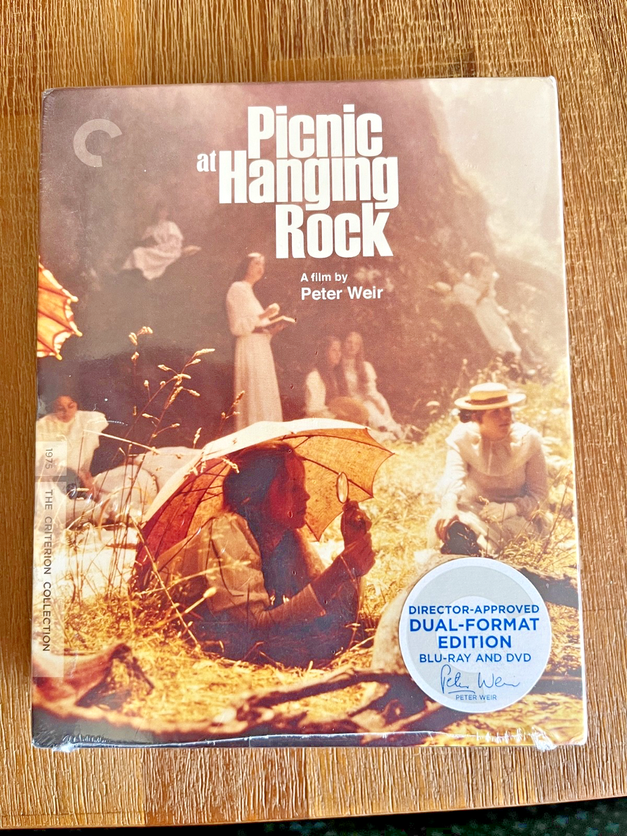 PICNIC AT HANGING ROCK (Blu-Ray/DVD, 3-Discs) Criterion w/ Novel