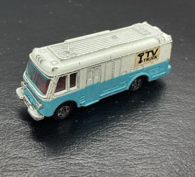 Tomica 1975 original vintage NHK TV-Bus Made In Japan No.75 1/122 