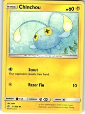 Chinchou Common SM - Cosmic Eclipse 71/236 LP