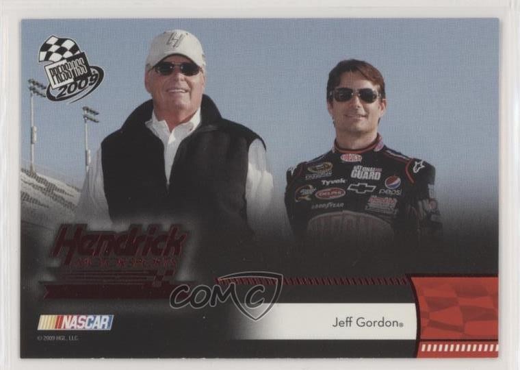 2009 Press Pass Hendrick Motorsports Red Jeff Gordon #196 HOF b0o