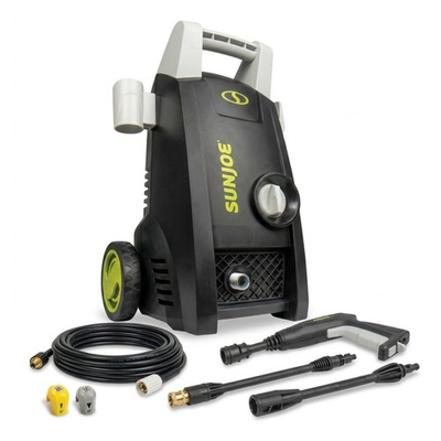 #ad Sun Joe Electric Pressure Washer with Nozzles amp; Sprayer Heads SPX1000 $129.99