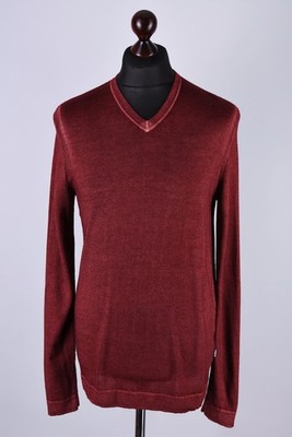 Strellson Classic Slim Fit V Neck Jumper M-L
