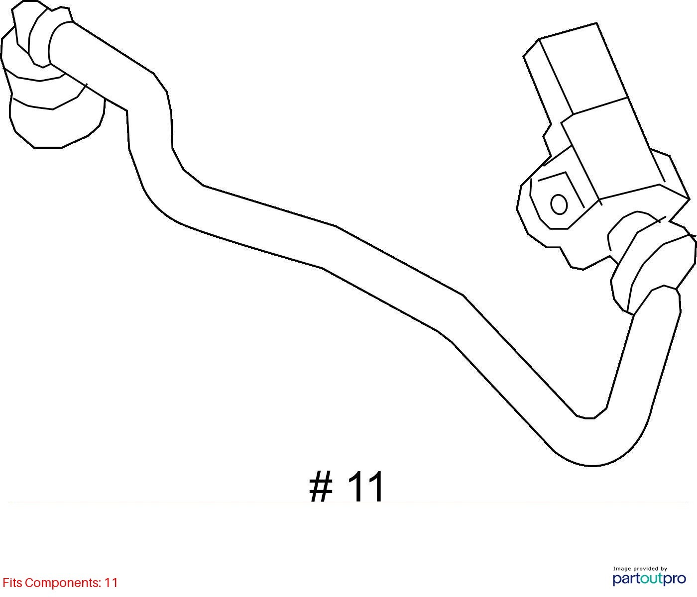 Porsche 911 GT3 2012-2023 Brake booster vacuum pipe