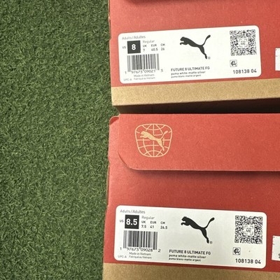 PUMA FUTURE 8 ULTIMATE FG WHTE SIZE 7.5, 8 US 108138 04 | eBay