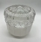 Vintage 1930s/40s Art Deco Milk Glass Shade Scalloped Spiral Motif