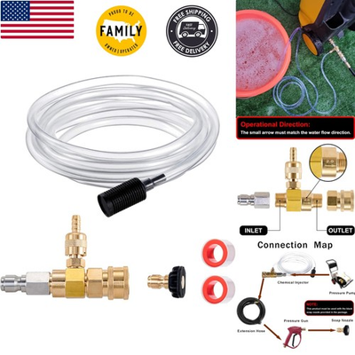 #ad Downstream Injector for Pressure Washer Power Washer Chemical Injector Kit Soap $22.68