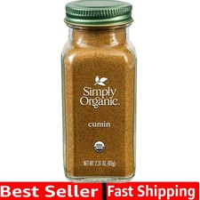 Richly Flavorful Simply Organic Ground Cumin Seed 2.31oz - Elevate Your Dishes