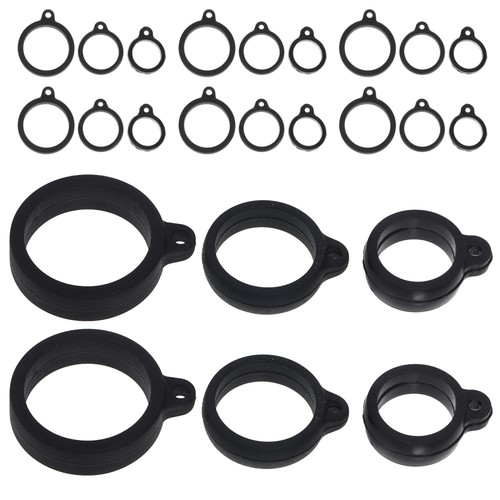 30 Pcs Silicone Hanging Ring Man Lanyard Rings Anti-lost Neck Strap - 第 9/12 張圖片