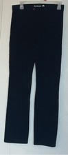 Betabrand Women's Dress Pants Straight Leg Black Euc Perfect Size Small
