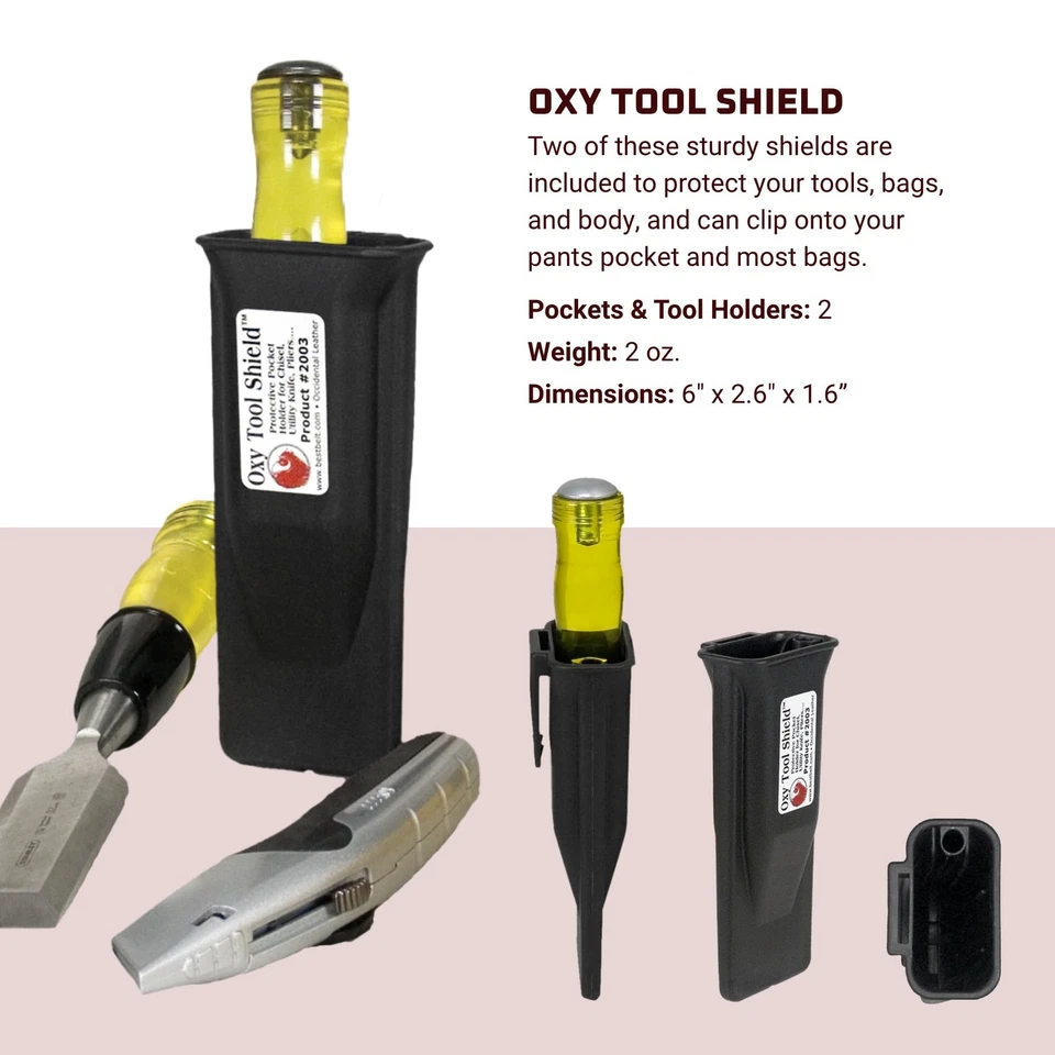 OxyPro Work Vest - 28 Pockets & Tool Holders - One Size Fits Most - Made in USA - Image 4 of 4