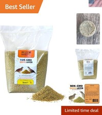 Non-GMO Quail Layer Feed 26 - 10 lb Food for Laying Birds, Button Food