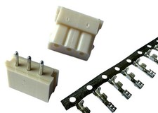 Home Cordless Phone5264 2.5mm 3Pin Led PCB Connector Terminal Wire Board 50 Set