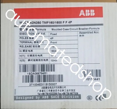 1pc NEW   A2N250 TMF160/1600 FF 4P Circuit Breaker 10116441 Shipping DHL/FedEX #