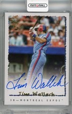 2024 Topps Archives Tim Wallach Fan Favorites Auto Expos