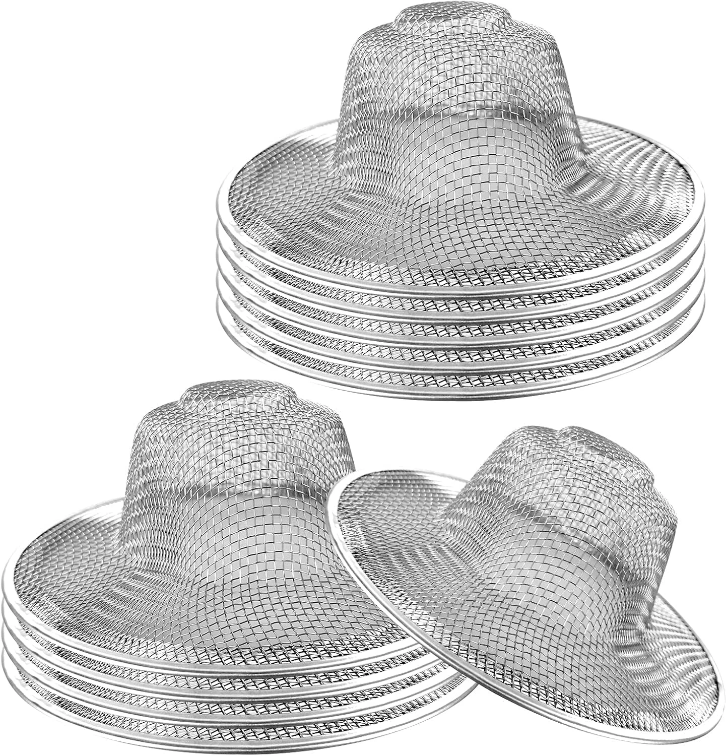 10Pcs Mesh Sink Strainer, 4.5" Diameter Stainless Steel Slop Basket Filter Trap,
Opens in a new wind