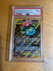 Venusaur & Snivy GX SM229 Sm Holo PSA 9