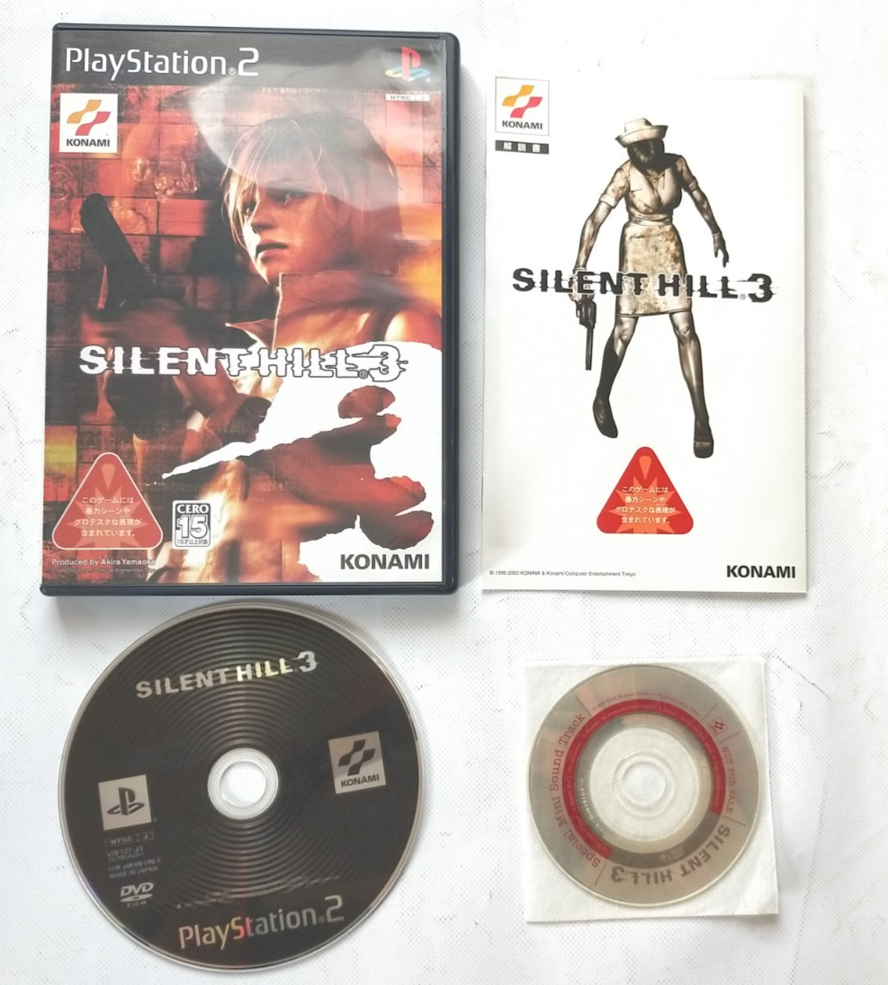 Lot 5 PS1&PS2 Silent Hill 1 2 3 4 PSP Zero Konami PlayStation