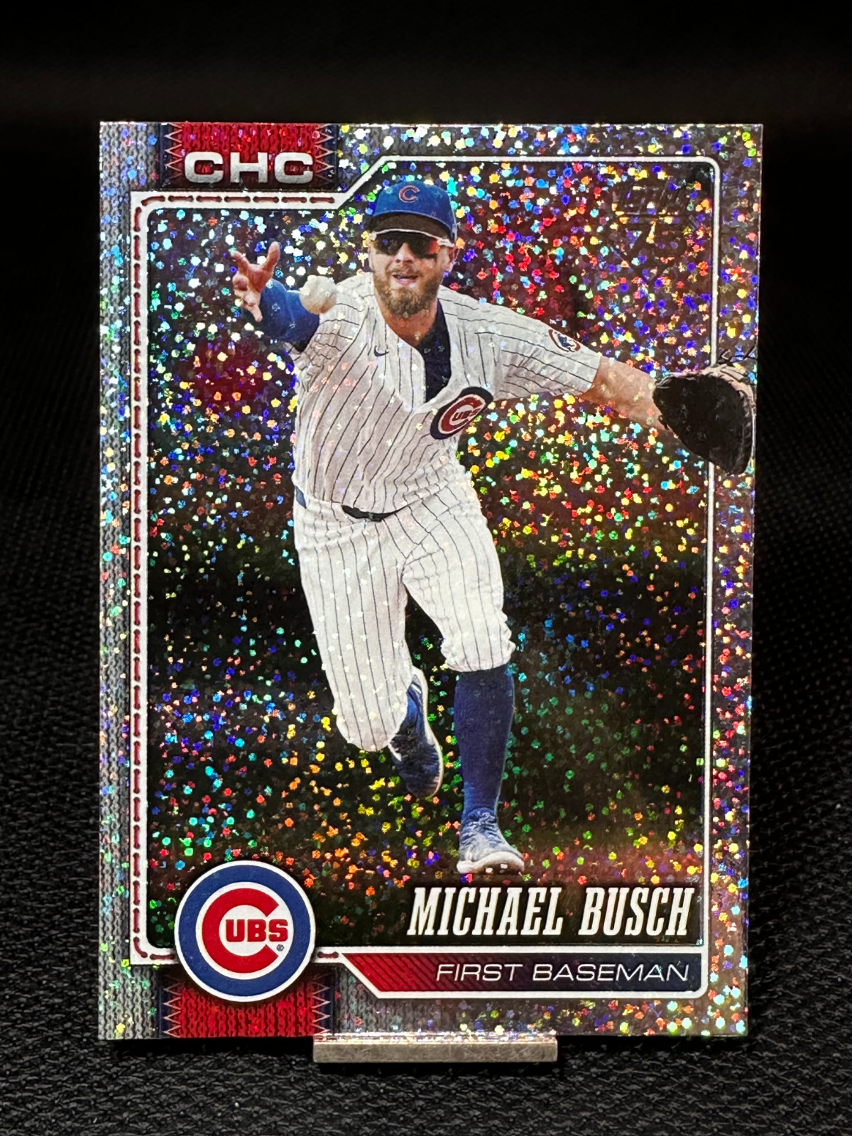 2026 Topps Series 1  MICHAEL BUSCH  Confetti Foil  #348