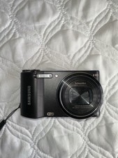 Samsung WB150F Black Digital Camera Power Tested W/ Battery READ ZOOM ISSUE
