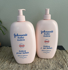 Johnson Johnson Baby Lotion Pink Pump Bottle 27 oz. Set of 2 Item 713519