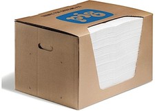 New Pig MAT440 PIG Water-Repellent Oil-Absorbent Heavy-Weight Mat Pad 100/Box