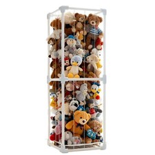 Large Stuffed Animal Storage Organizer, Creative PVC Stuffed Animals Storage ...
