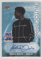 2021 Upper Deck Space Jam A New Legacy Teal Khris Davis as Malik #S-DA Auto 1n22