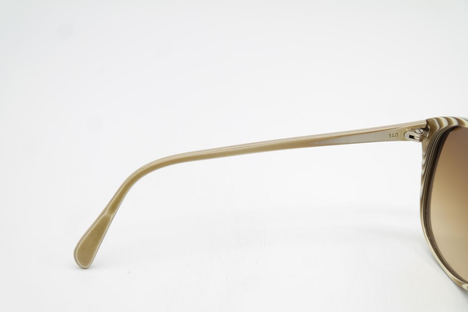 Occhiali Da Sole Vintage PANORA 10-936 Oval Marrone Beige 54 Mm foto 5